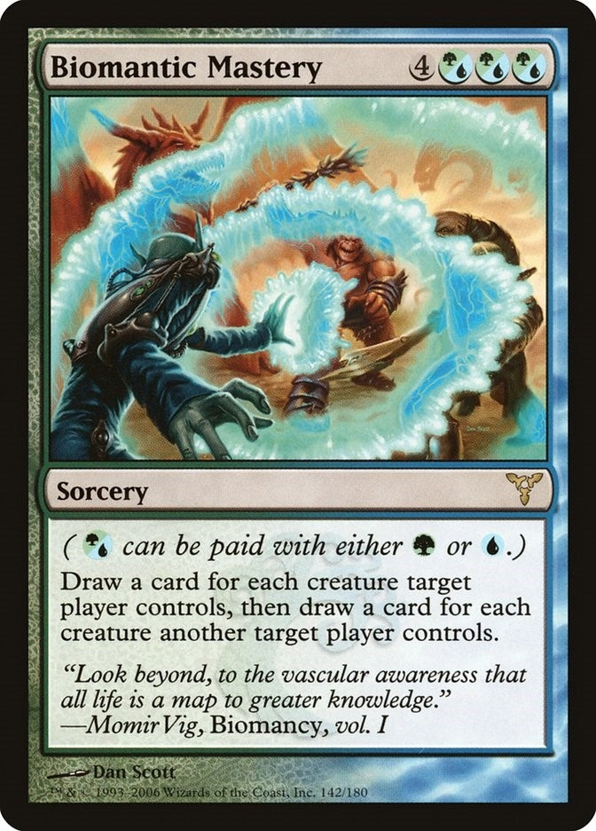 Biomantic Mastery (142) [DIS] - MTG Single