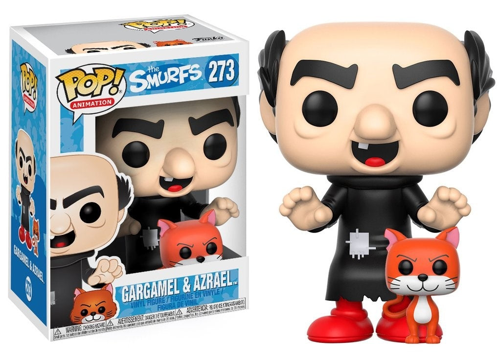 The Smurfs: Gargamel & Azrael (273) [POP!] - Funko Sealed