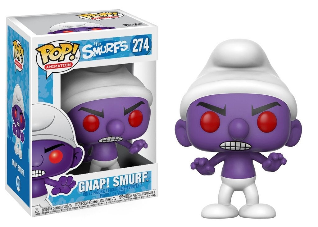 The Smurfs: GNAP! Smurf (274) [POP!] - Funko Sealed