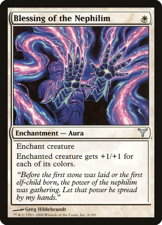 Blessing of the Nephilim (4) [DIS] - MTG Single