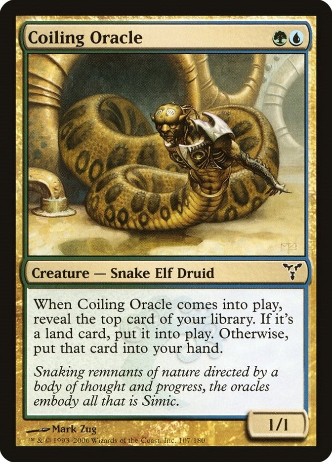 Coiling Oracle (107) [DIS] - MTG Single