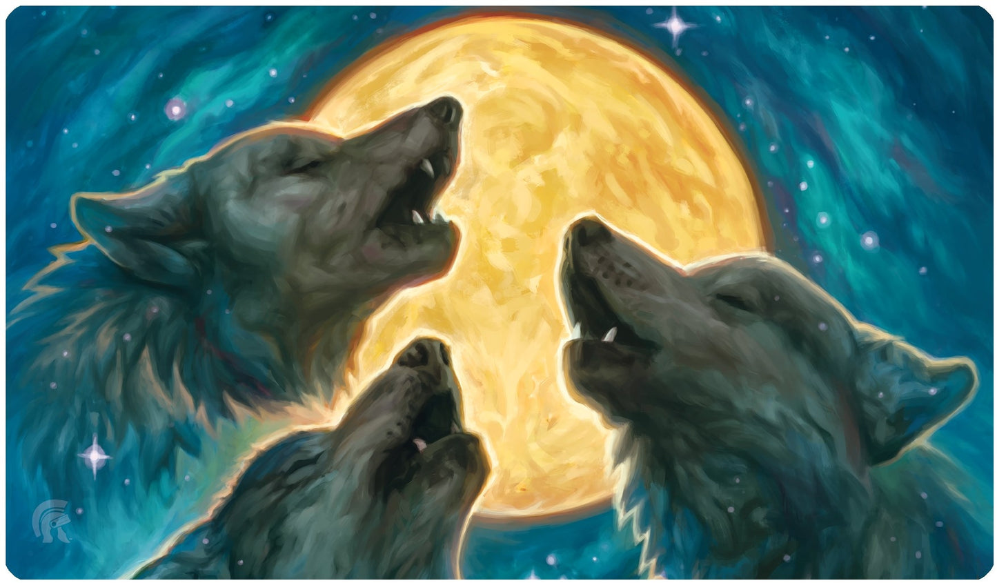 Rubber Playmat - 3 Wolf Moon - Playmats Sealed