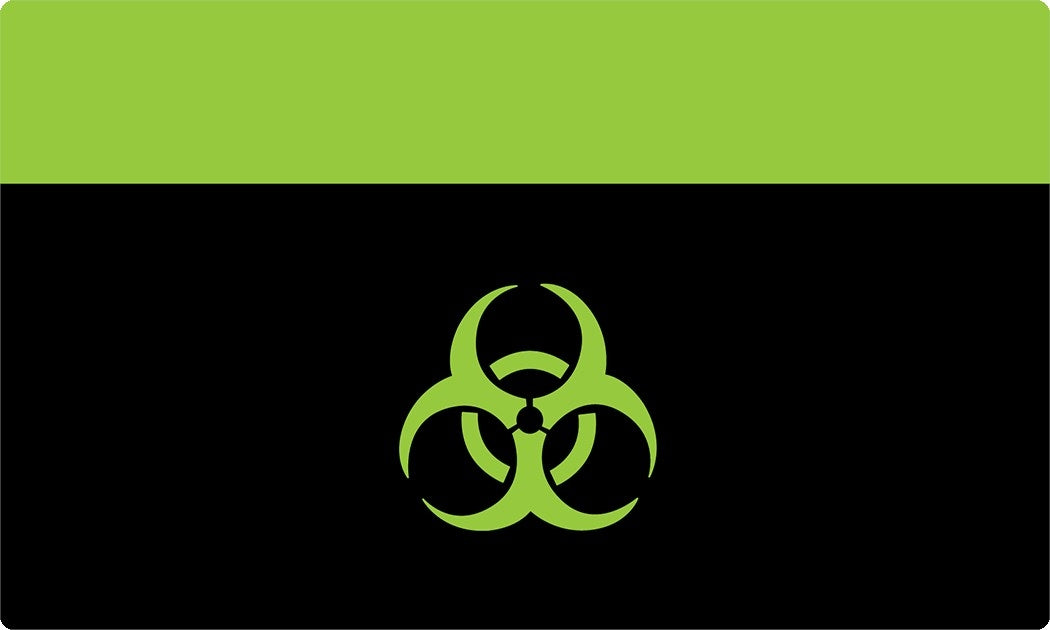 Rubber Playmat - Iconic Biohazard - Playmats Sealed