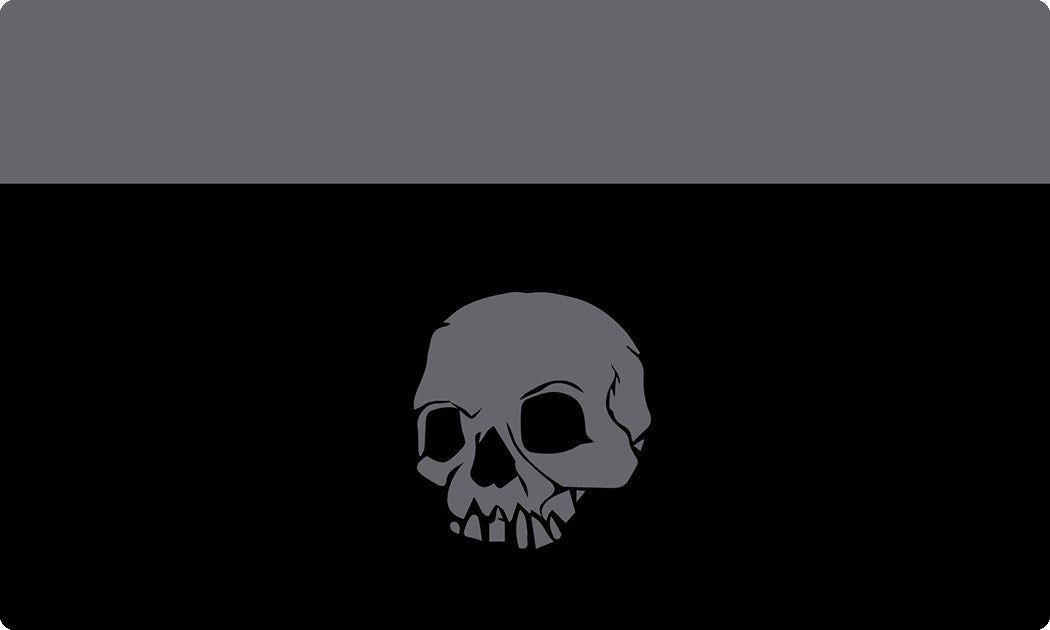 Rubber Playmat - Iconic Skull - Playmats Sealed