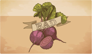 Rubber Playmat - Bad Beets - Playmats Sealed