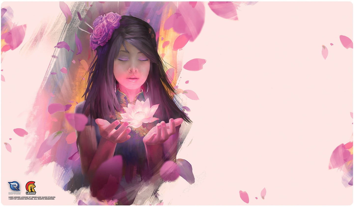 Rubber Playmat - Lotus - Playmats Sealed