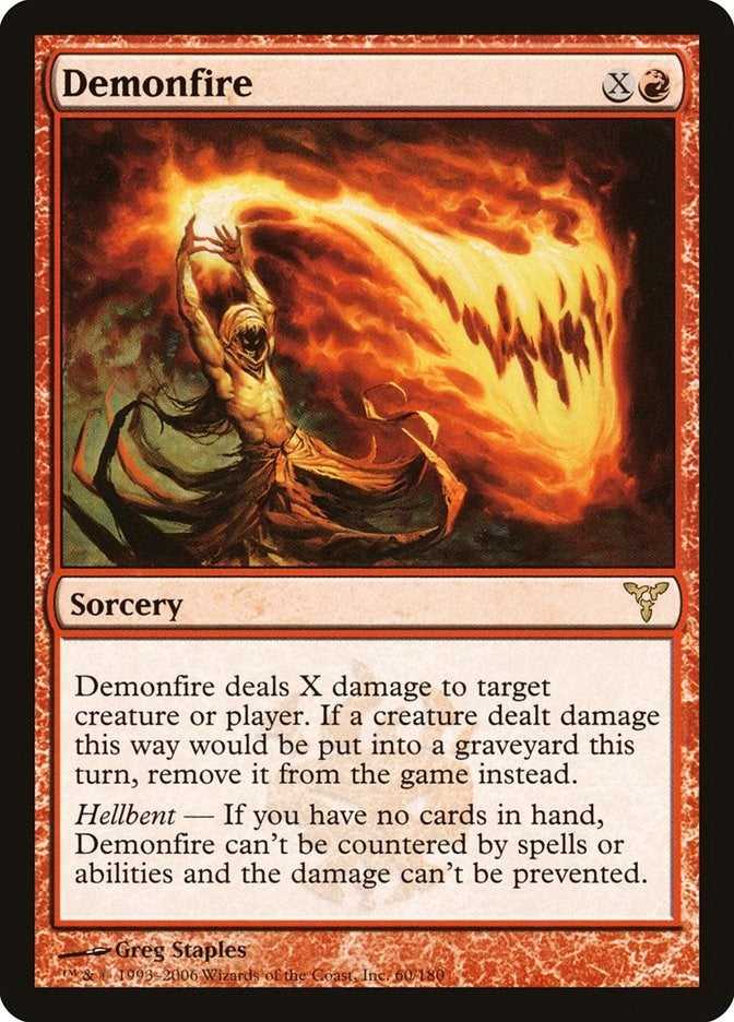 Demonfire (60) [DIS] - MTG Single