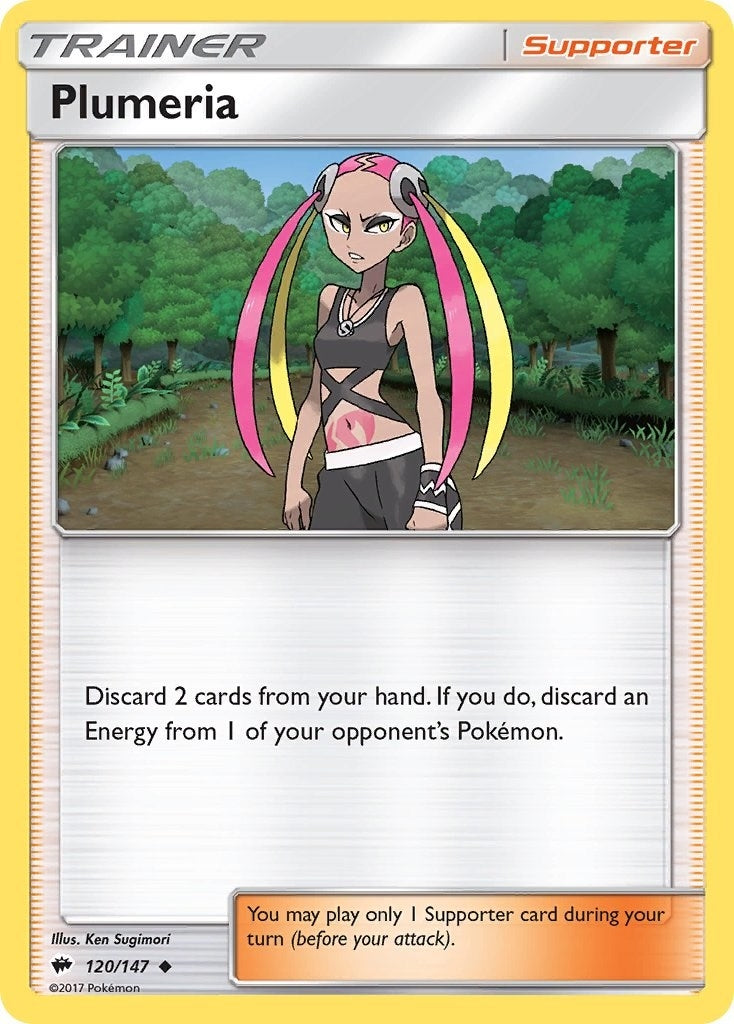 Image for Plumeria (120/147) (SM - Burning Shadows) - Pokemon