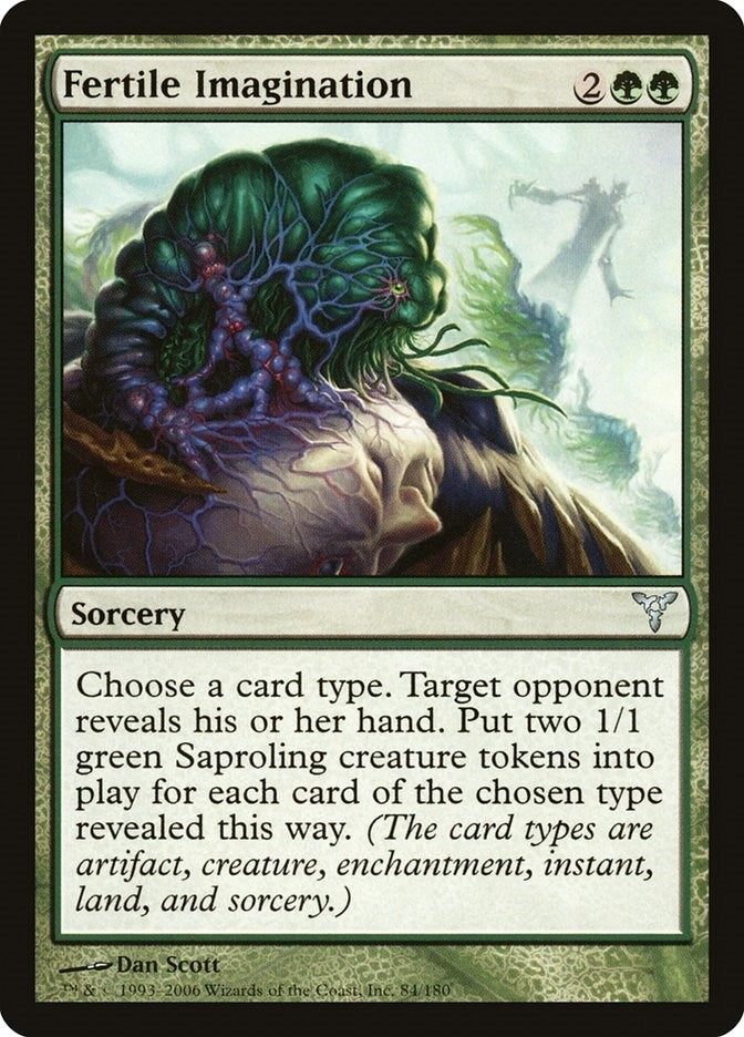 Fertile Imagination (84) [DIS] - MTG Single