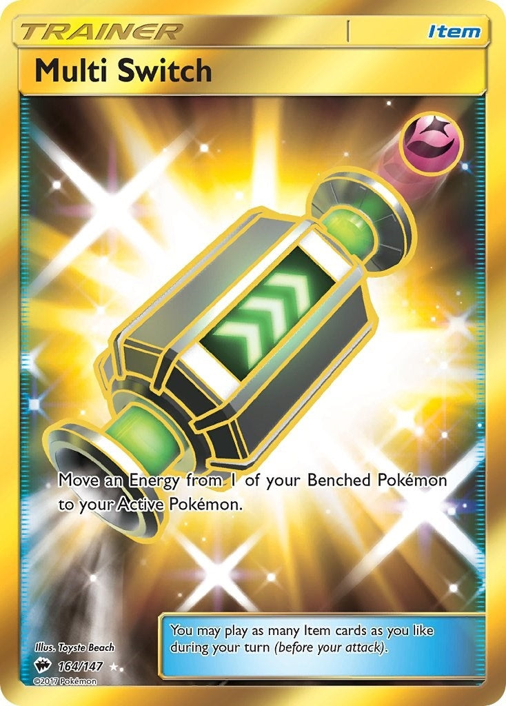 Image for Multi Switch (Secret) (164/147) (SM - Burning Shadows) - Pokemon