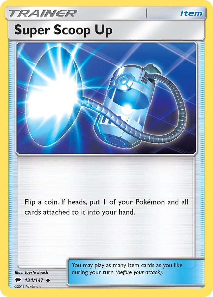 Image for Super Scoop Up (124/147) (SM - Burning Shadows) - Pokemon