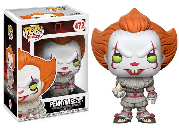 It: Pennywise (with Boat) (472) [POP!] - Funko Sealed