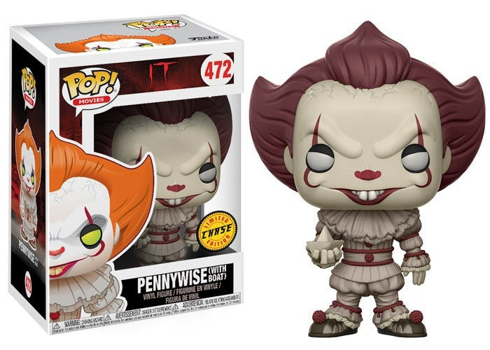 It: Pennywise (with Boat) (Sepia) (Chase) (472) [POP!] - Funko Sealed