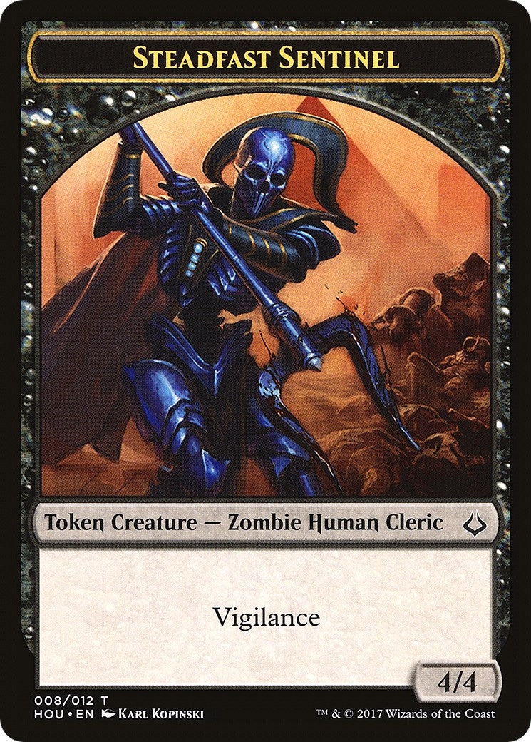 Steadfast Sentinel // Cat Double-Sided Token (0) [HOU] - MTG Single