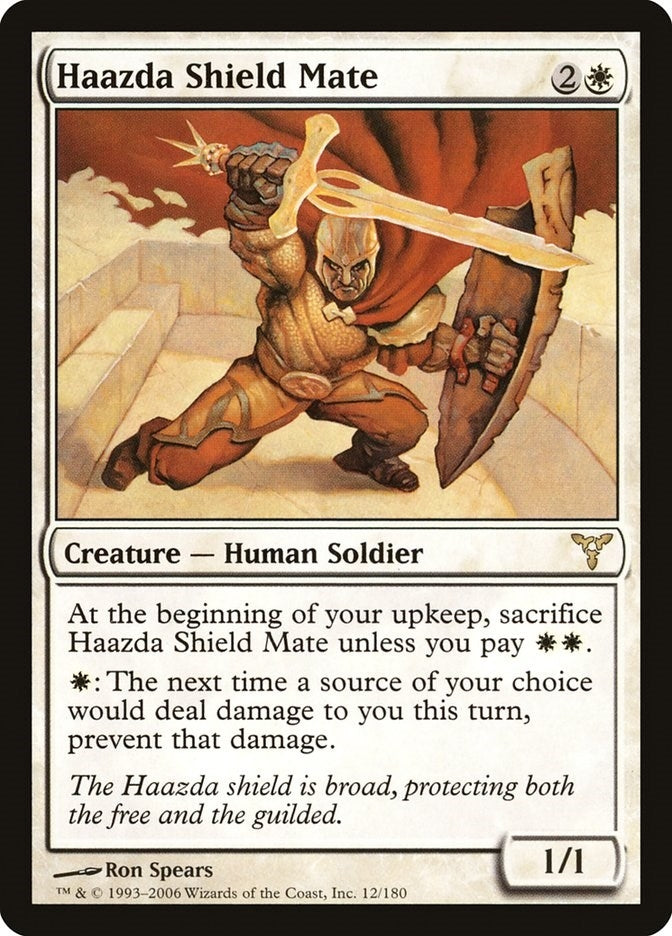 Haazda Shield Mate (12) [DIS] - MTG Single