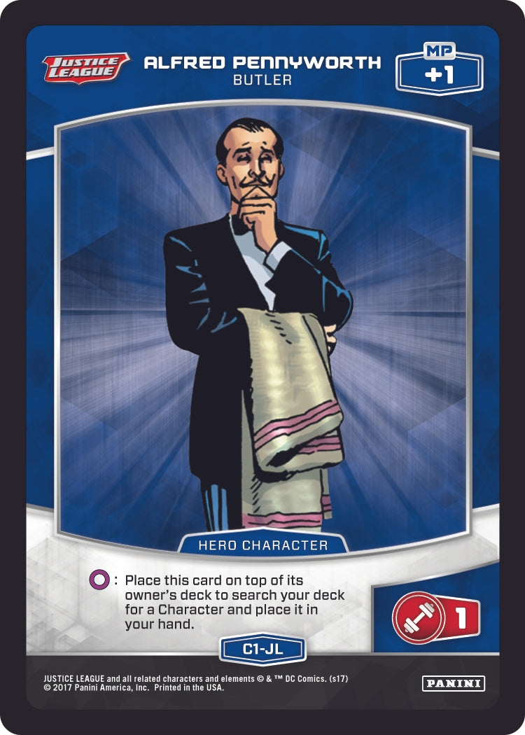 Alfred Pennyworth - Butler (1) [JL] - MetaX TCG Single