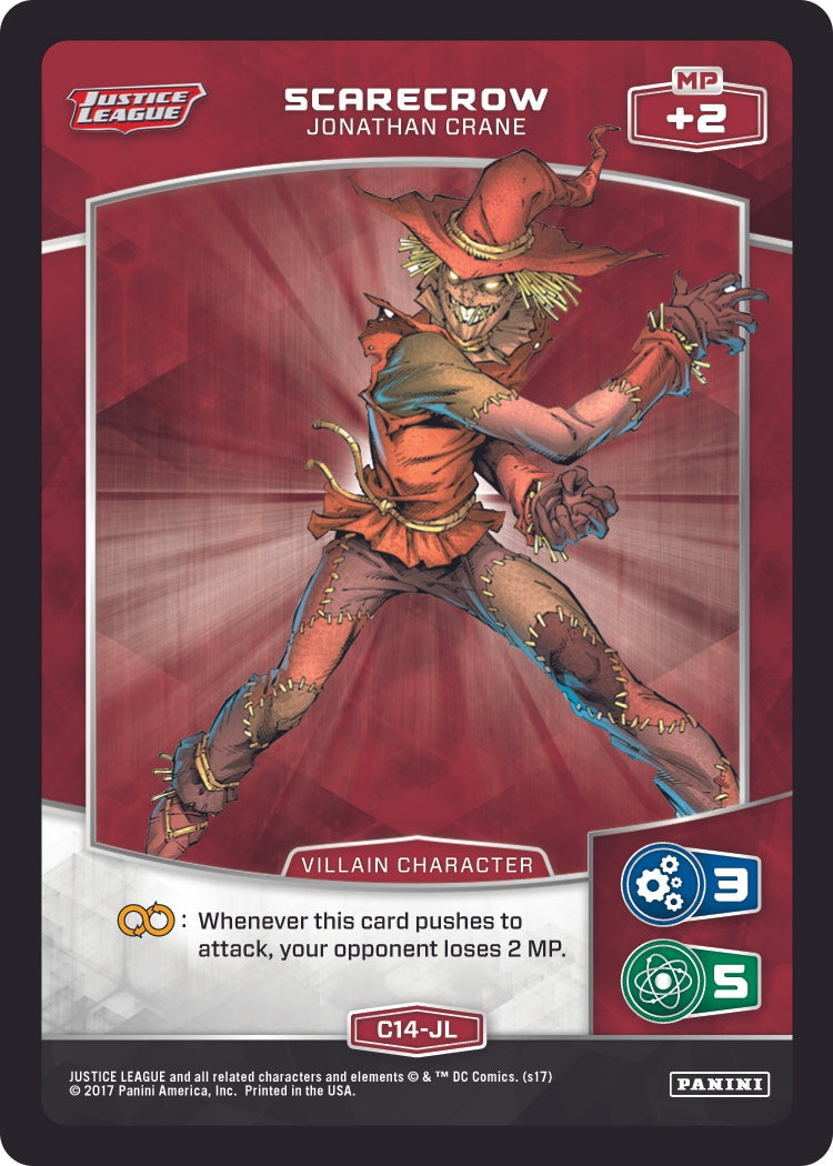 Scarecrow - Jonathan Crane (14) [JL] - MetaX TCG Single