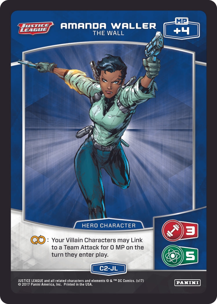 Amanda Waller - The Wall (2) [JL] - MetaX TCG Single