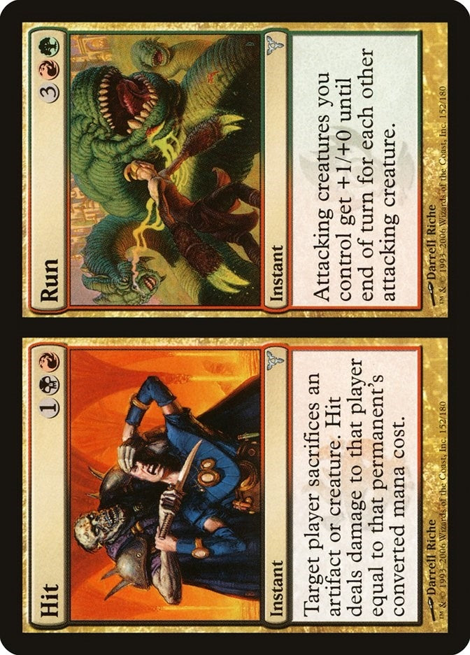 Hit // Run (152) [DIS] - MTG Single