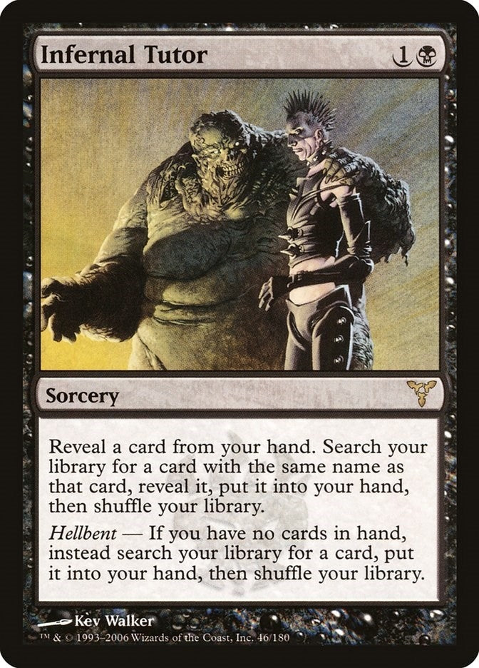 Infernal Tutor (46) [DIS] - MTG Single