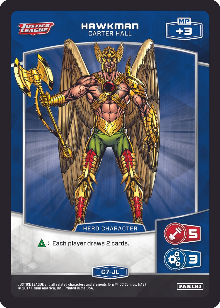 Hawkman - Carter Hall (7) [JL] - MetaX TCG Single