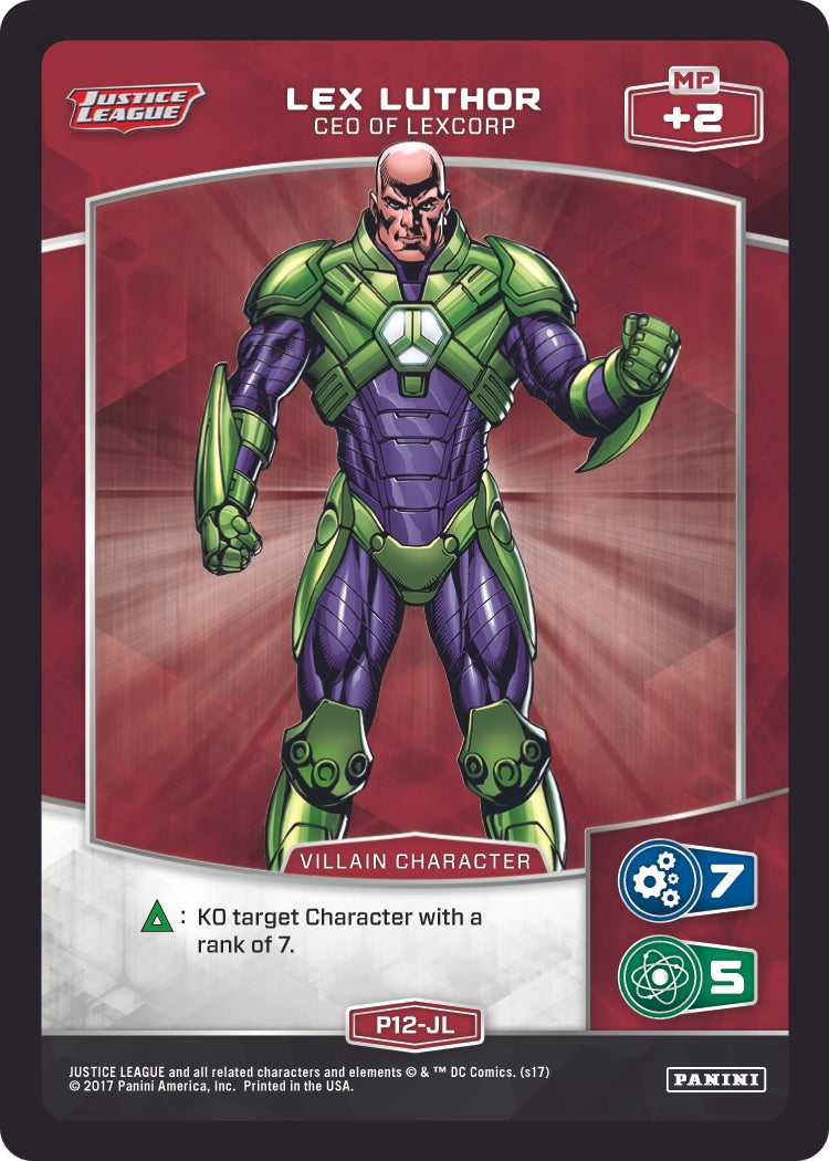 Lex Luthor - CEO of LexCorp (12) [PR] - MetaX TCG Single