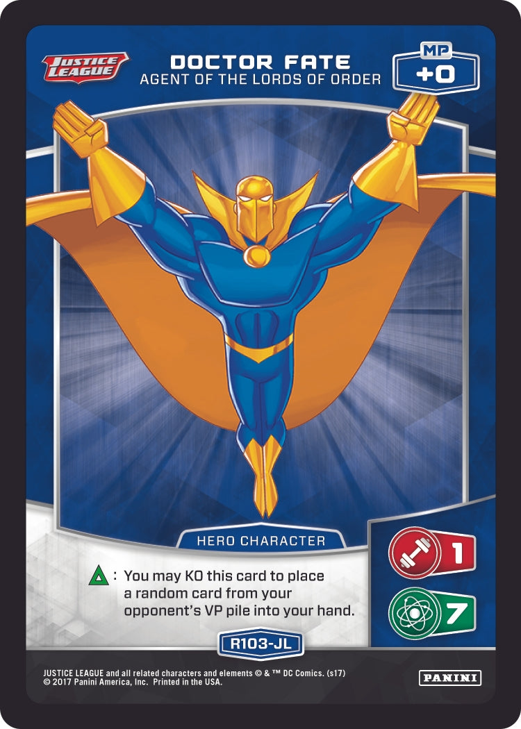 Doctor Fate - Agent of the Lords of Order (103) [JL] - MetaX TCG Single