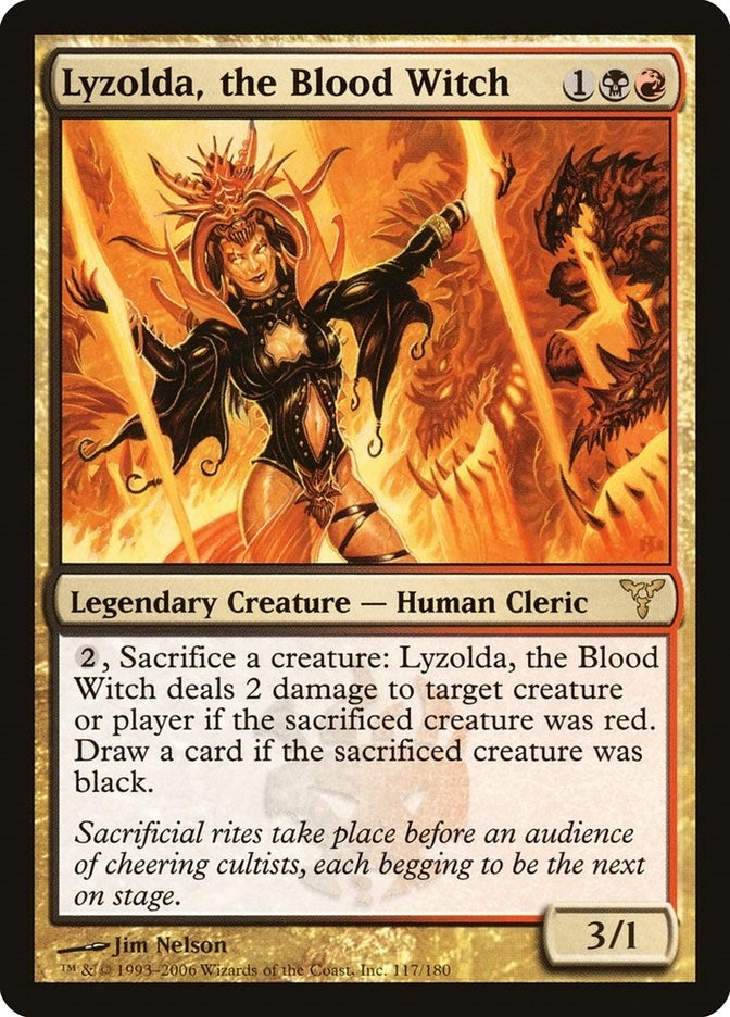 Lyzolda the Blood Witch (117) [DIS] - MTG Single