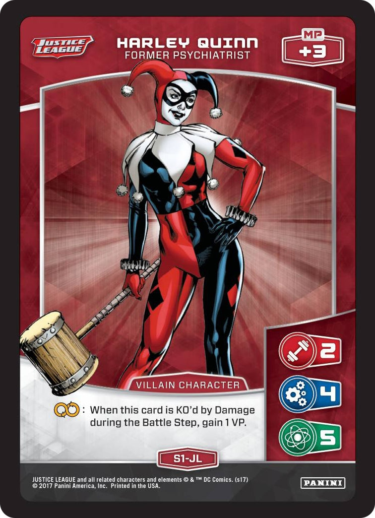 Harley Quinn - Former Psychiatrist (S1-JL) (1) [JL] - MetaX TCG Single