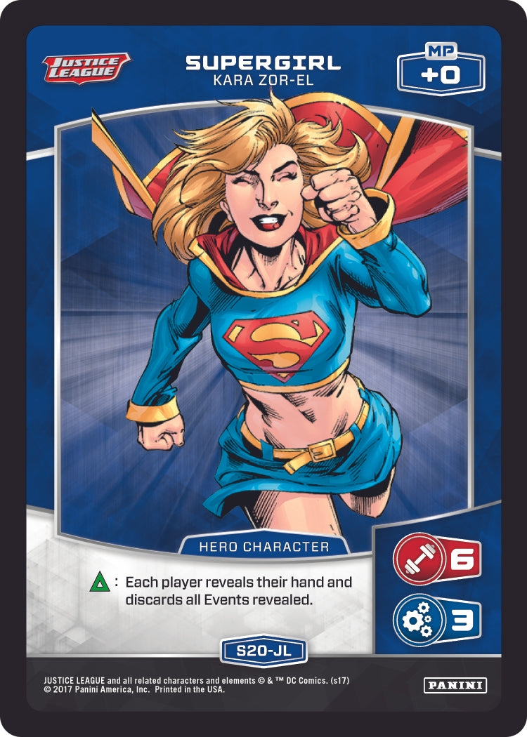 Supergirl - Kara Zor-El (S20-JL) (20) [JL] - MetaX TCG Single