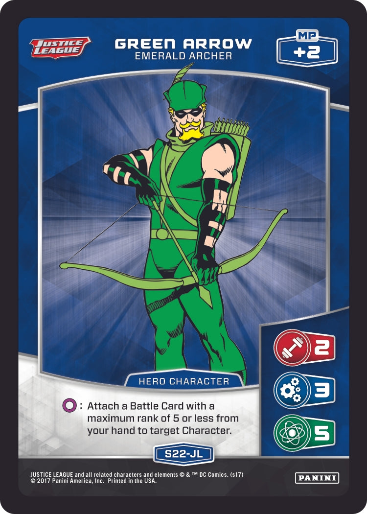 Green Arrow - Emerald Archer (S22-JL) (22) [JL] - MetaX TCG Single