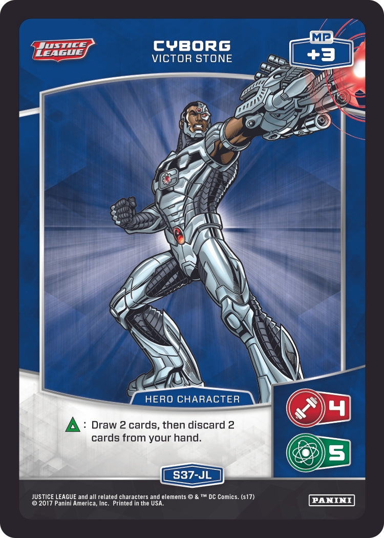 Cyborg - Victor Stone (S37-JL) (37) [JL] - MetaX TCG Single