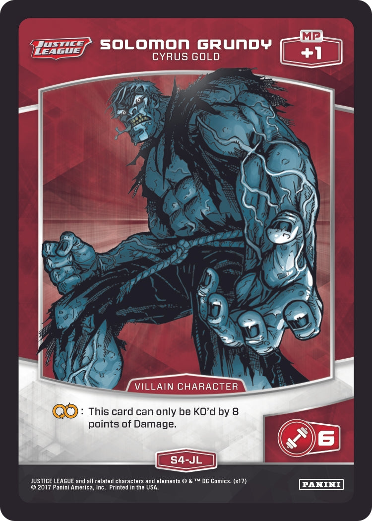 Solomon Grundy - Cyrus Gold (S4-JL) (4) [JL] - MetaX TCG Single