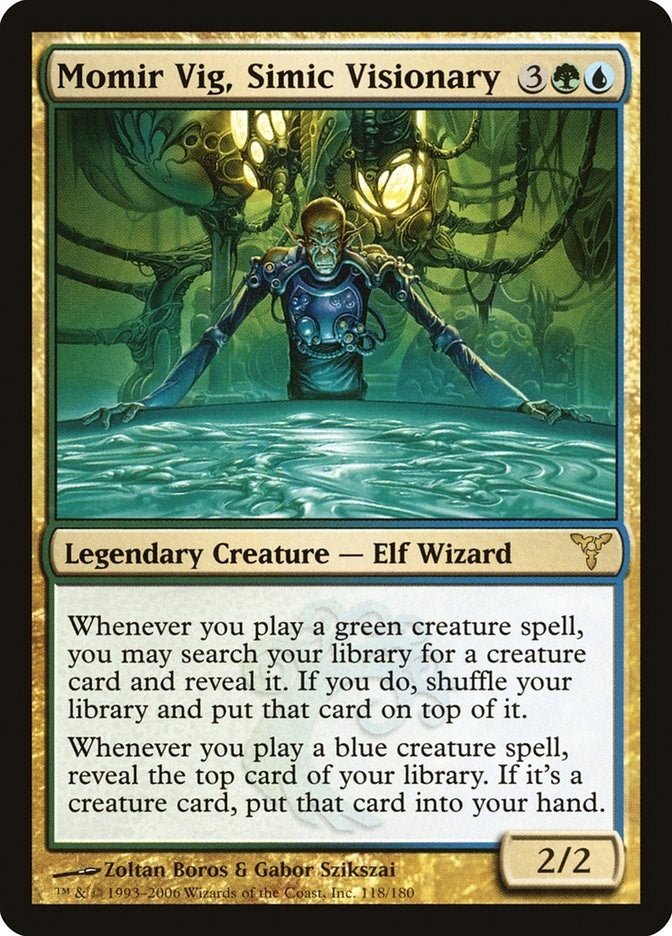 Momir Vig Simic Visionary (118) [DIS] - MTG Single