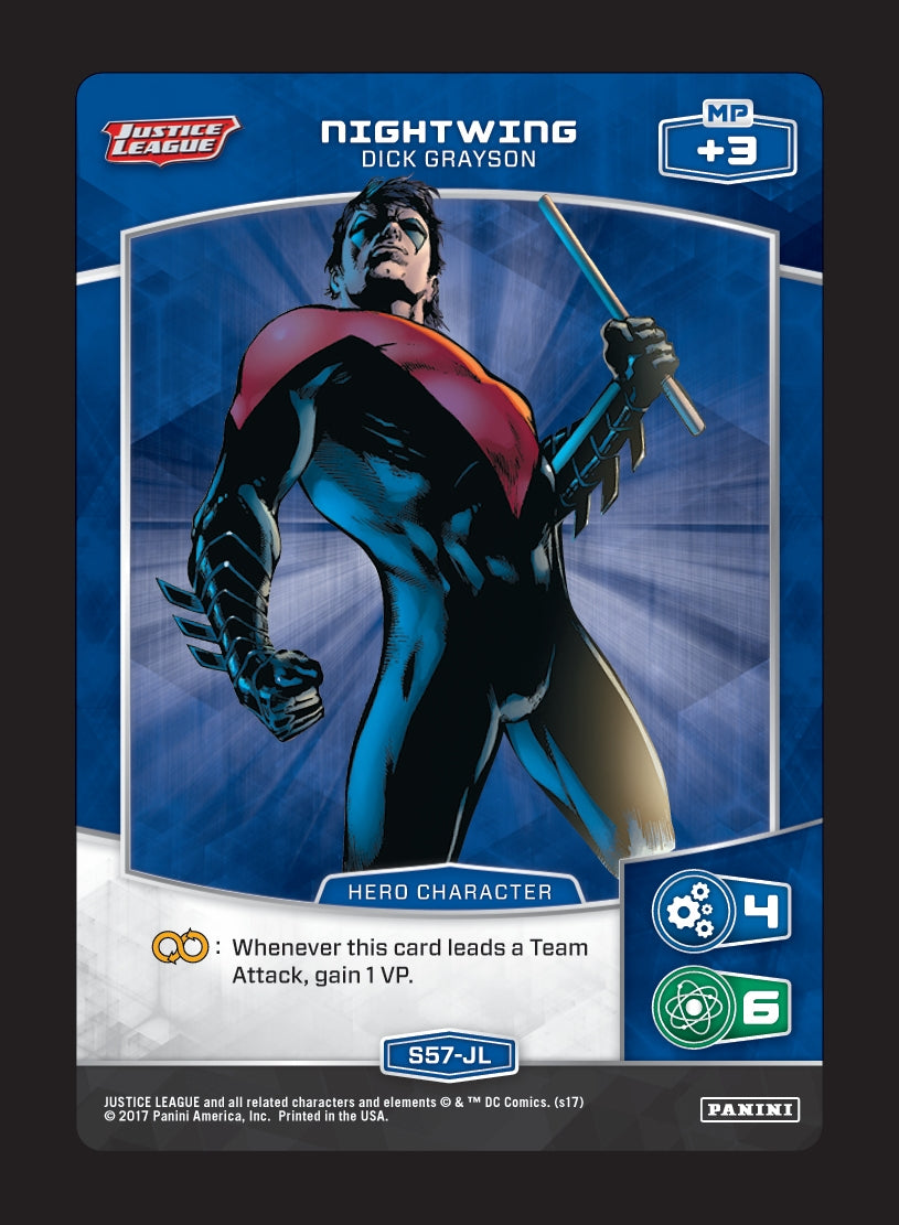 Nightwing - Dick Grayson (S57-JL) (57) [JL] - MetaX TCG Single
