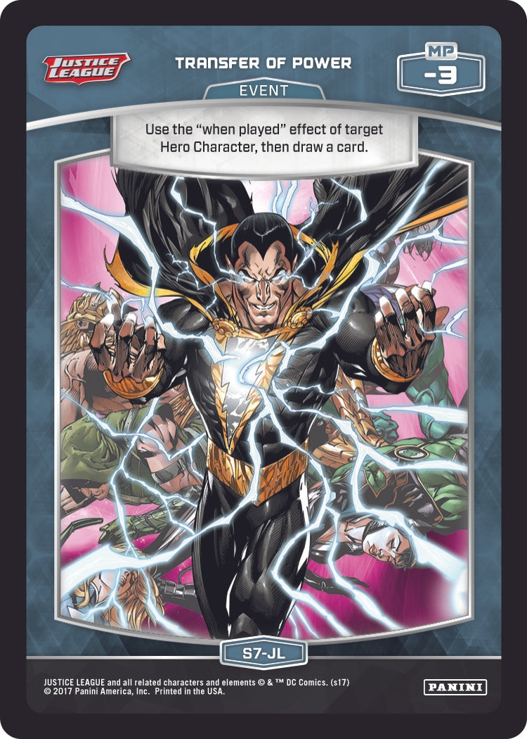 Transfer of Power (S7-JL) (7) [JL] - MetaX TCG Single