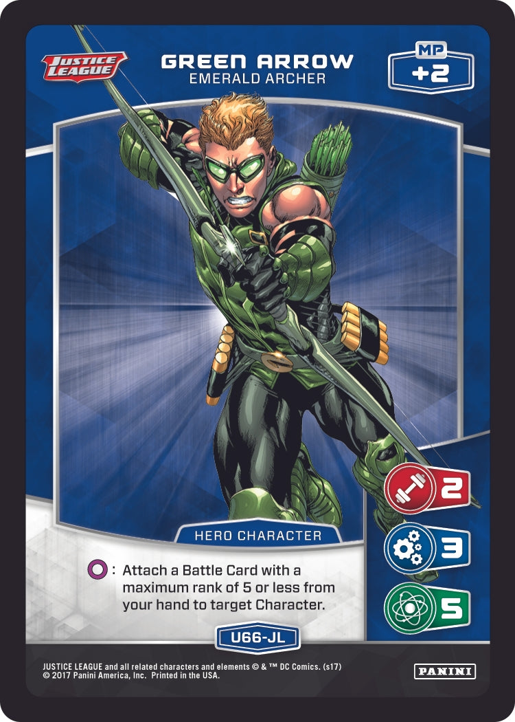 Green Arrow - Emerald Archer (U66-JL) (66) [JL] - MetaX TCG Single