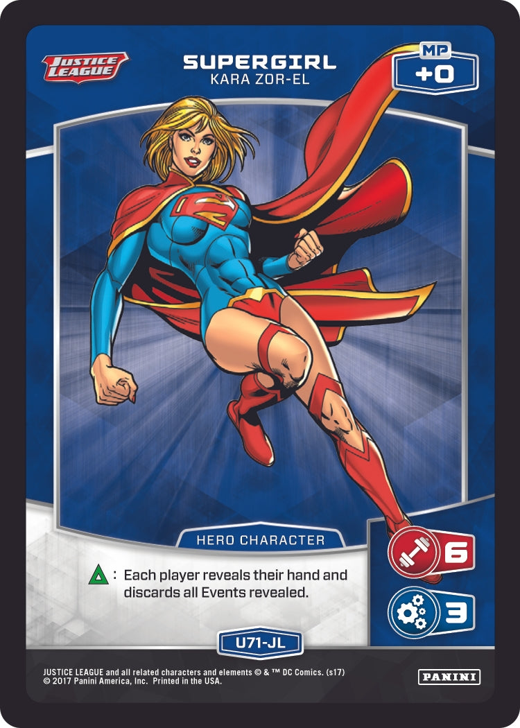 Supergirl - Kara Zor-El (U71-JL) (71) [JL] - MetaX TCG Single
