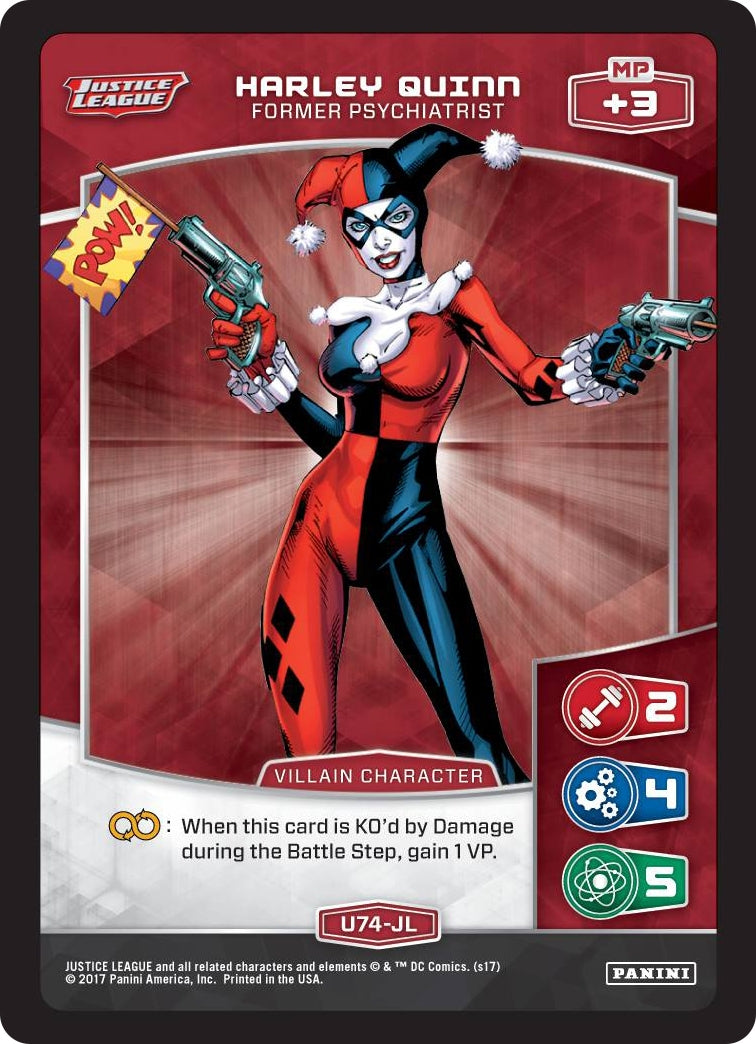 Harley Quinn - Former Psychiatrist (S38-JL) (74) [JL] - MetaX TCG Single