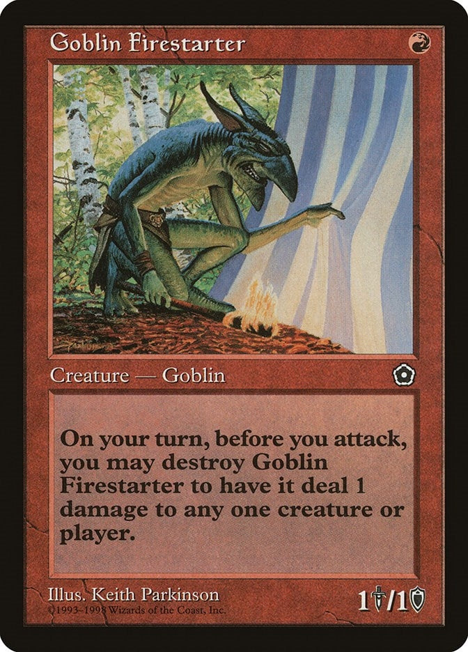 Goblin Firestarter [P02] - MTG Single