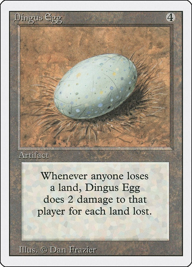 Dingus Egg [3ED] - MTG Single