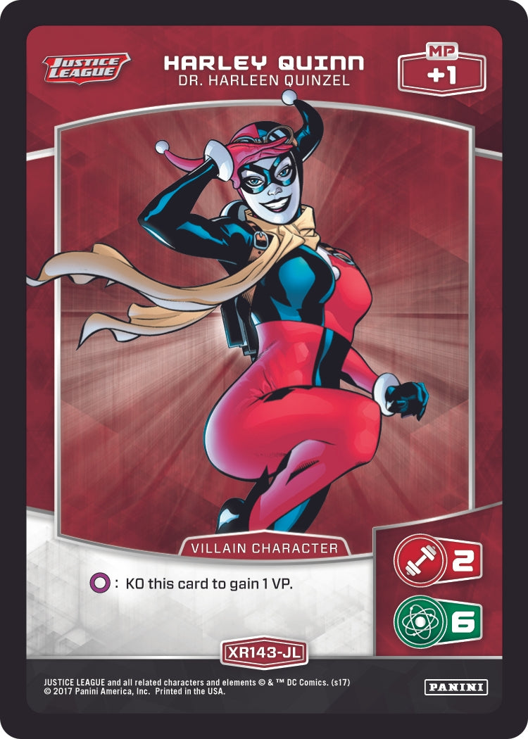Harley Quinn - Dr. Harleen Quinzel (143) [JL] - MetaX TCG Single