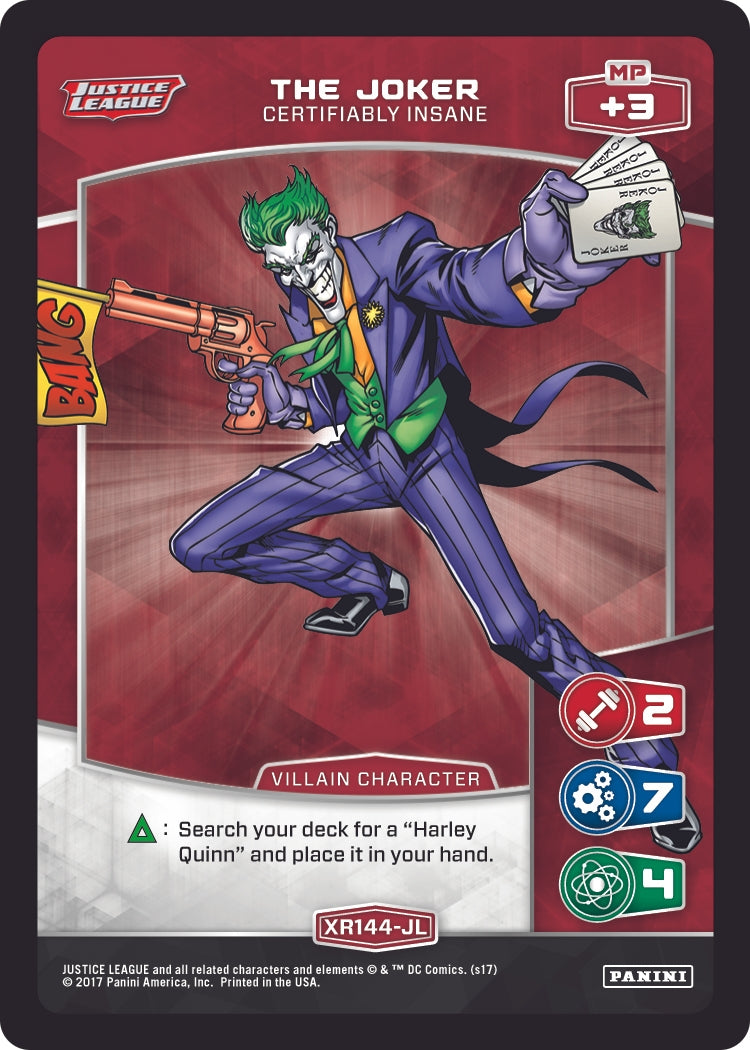 The Joker - Certifiably Insane (144) [JL] - MetaX TCG Single