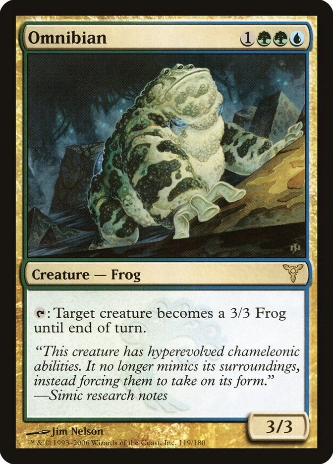 Omnibian (119) [DIS] - MTG Single
