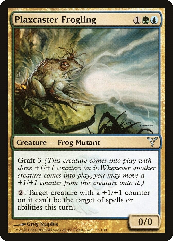 Plaxcaster Frogling (123) [DIS] - MTG Single