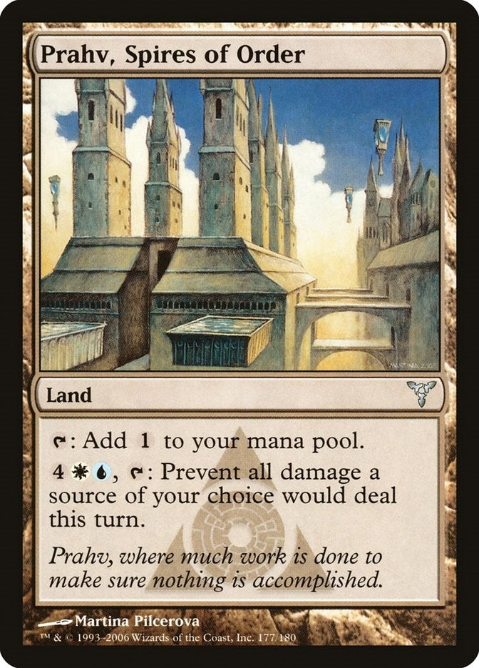 Prahv Spires of Order (177) [DIS] - MTG Single