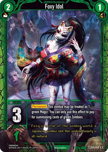 Foxy Idol (9) [ZWO1] - Zombie World Order TCG Single