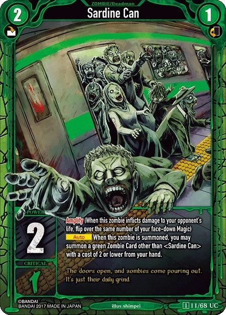 Sardine Can (11) [ZWO1] - Zombie World Order TCG Single