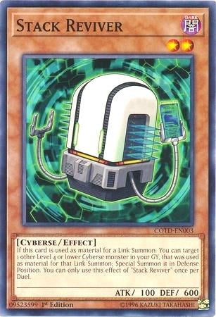 Stack Reviver (3) (COTD) - YuGiOh Single