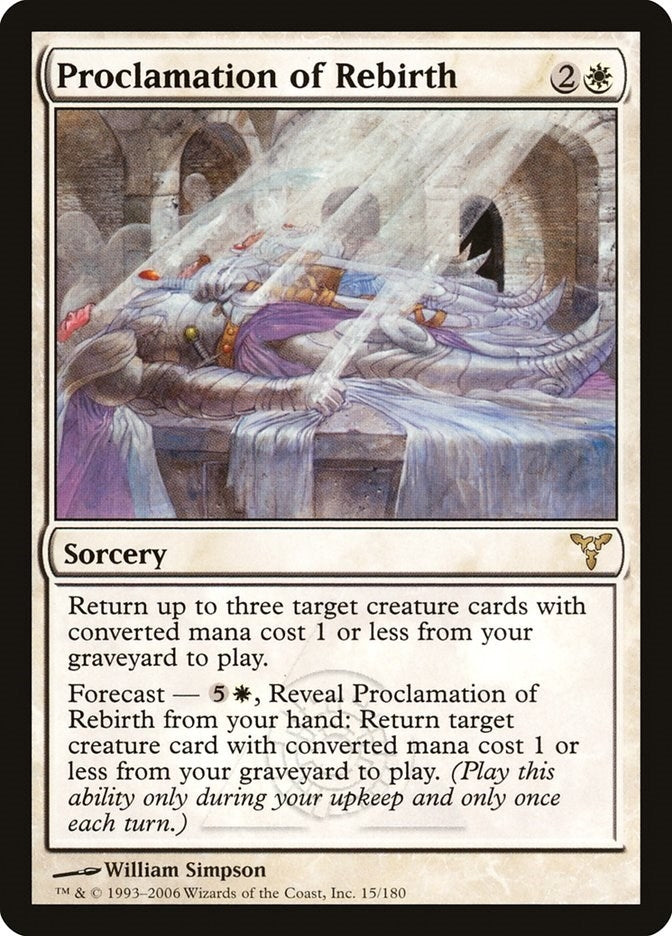 Proclamation of Rebirth (15) [DIS] - MTG Single